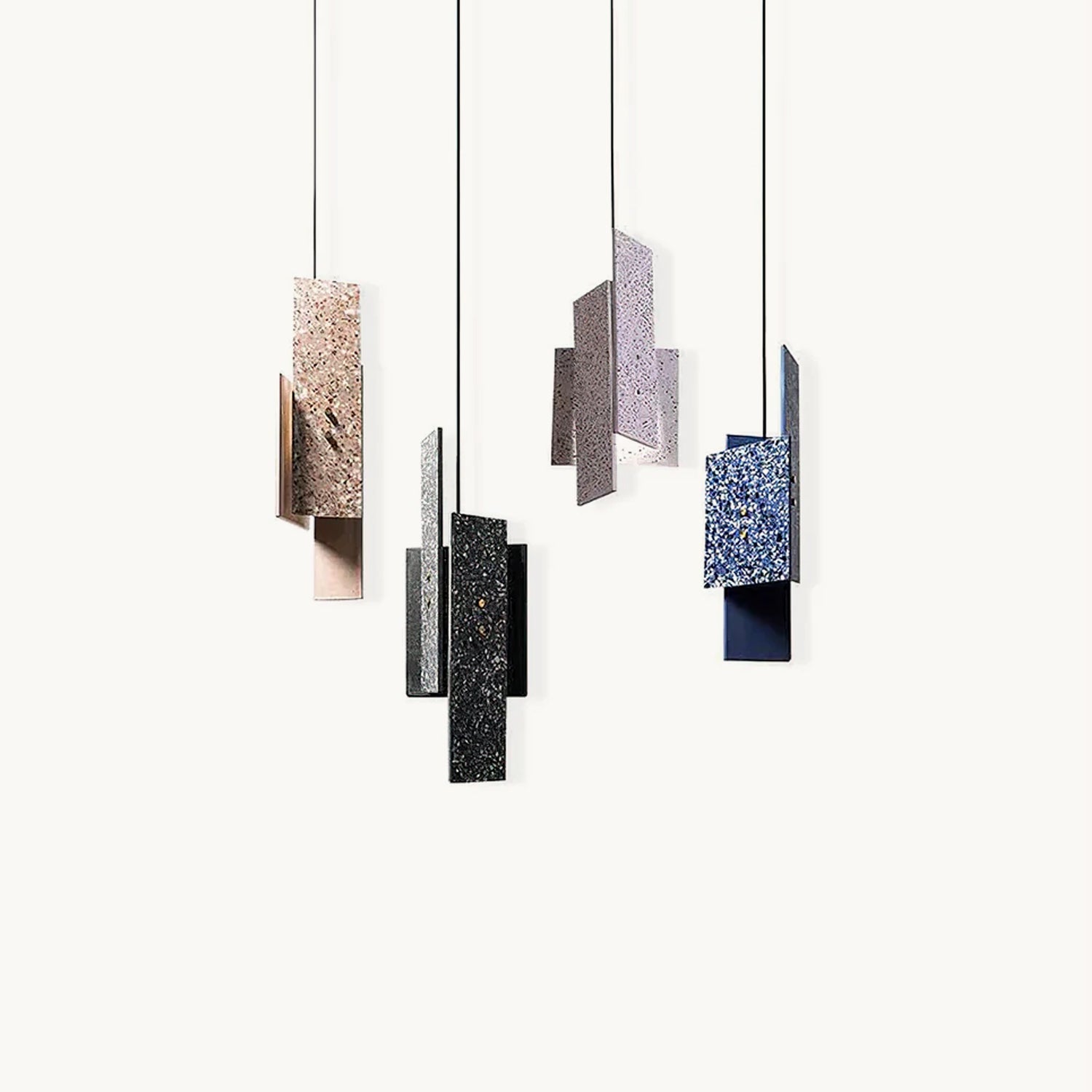View of Terrazzo Piece Pendant Light